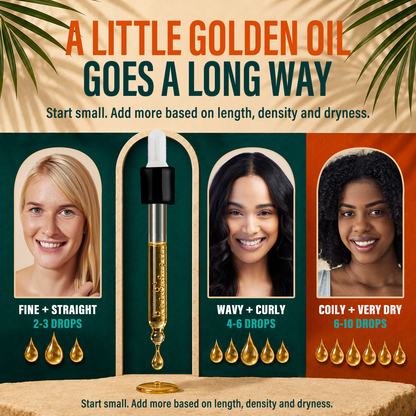 Golden Batana Oil + Scalp &amp; Hair Revival Oil 4 oz