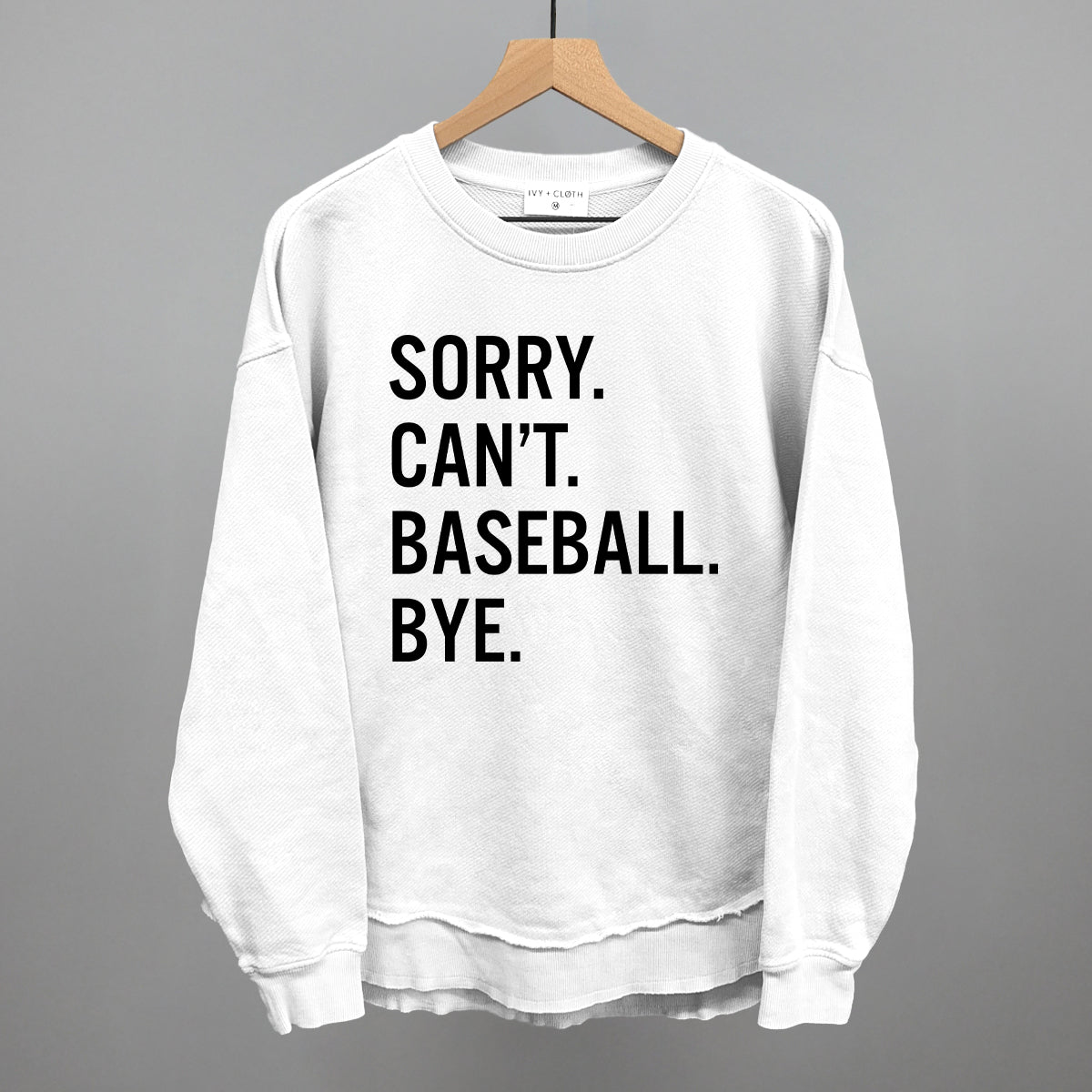 Sorry Can&