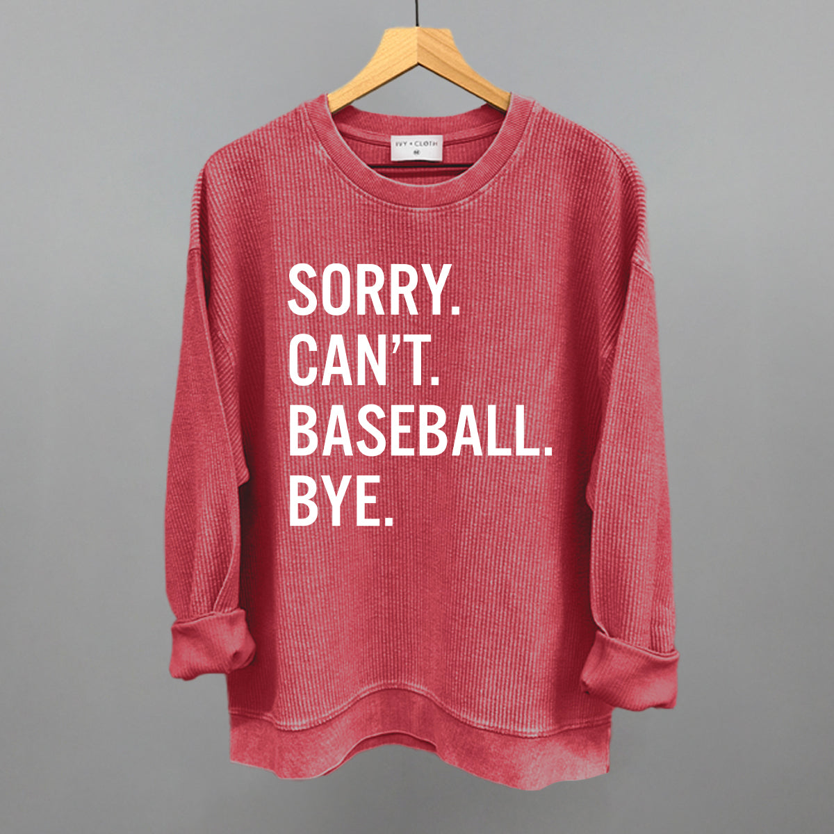 Sorry Can&