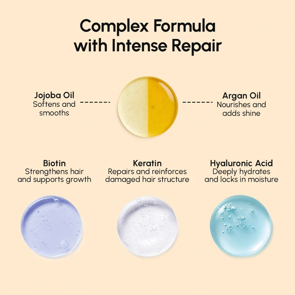 Argan Oil &amp; Biotin Hair Repair Mask