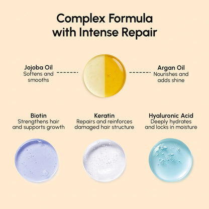 Argan Oil &amp; Biotin Hair Repair Mask