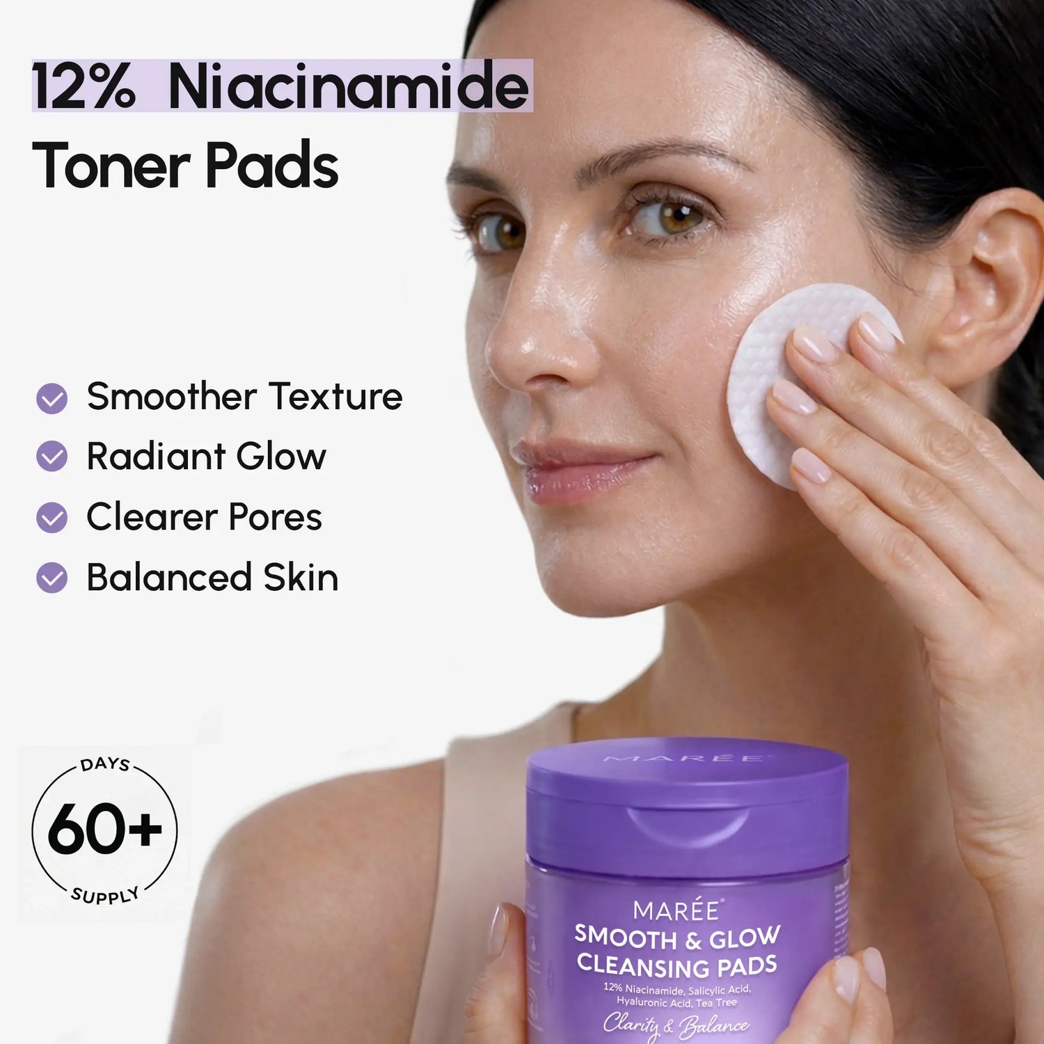 12% Niacinamide Smooth &amp; Glow Pads