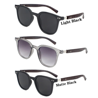 Men’s Vintage PC Frame Sunglasses - Classic Brand Driving Eyewear with Coating Lens
