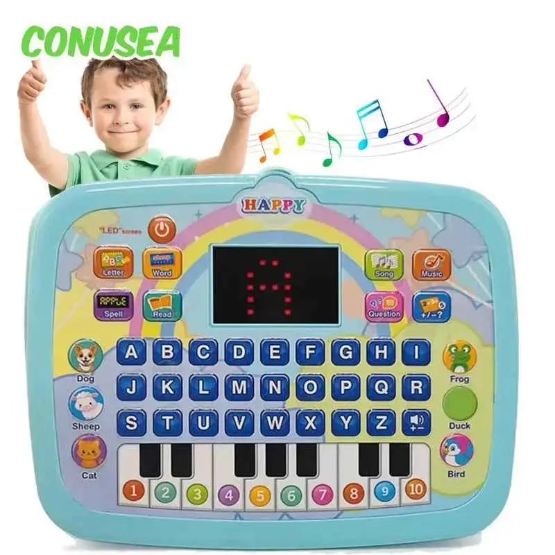 English Alphabet Study Machine for Toddler with Math Letter Music Children&