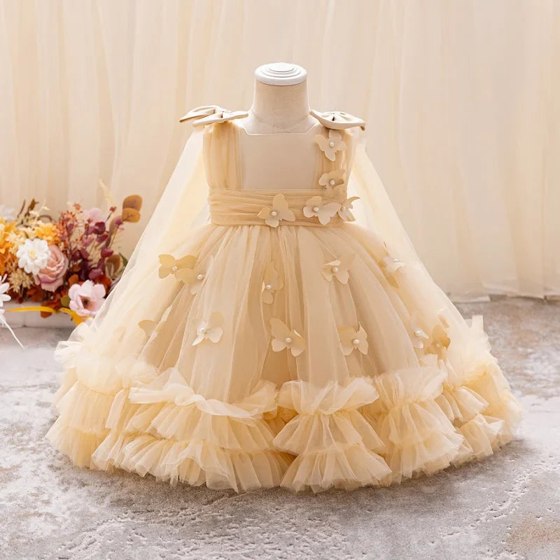 Toddler &amp; Little Girls Birthday &amp; Party Butterfly Dress