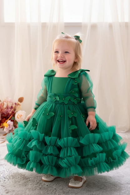 Toddler &amp; Little Girls Birthday &amp; Party Butterfly Dress