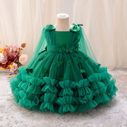 Toddler &amp; Little Girls Birthday &amp; Party Butterfly Dress