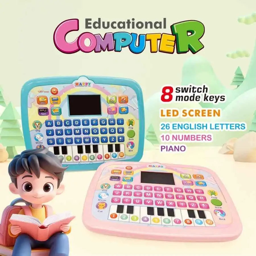 English Alphabet Study Machine for Toddler with Math Letter Music Children&