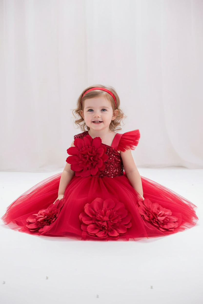 Toddler &amp; Little Girls Birthday &amp; Party Butterfly Dress