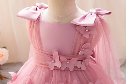 Toddler &amp; Little Girls Birthday &amp; Party Butterfly Dress