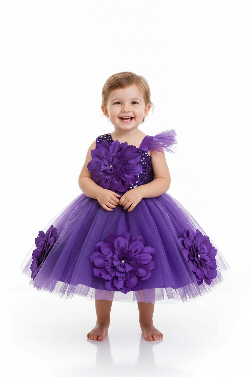 Toddler &amp; Little Girls Birthday &amp; Party Butterfly Dress