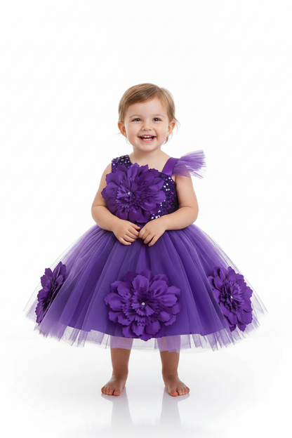 Toddler &amp; Little Girls Birthday &amp; Party Butterfly Dress