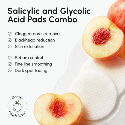 Glycolic &amp; Salicylic Acid Peel Pads