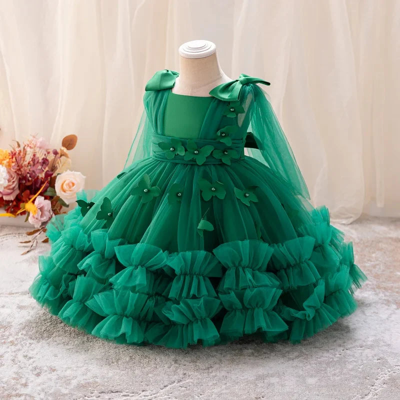 Toddler &amp; Little Girls Birthday &amp; Party Butterfly Dress