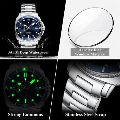 New Gifts Clock Red Watch Man Unique Digital Small Dial Fashion Quartz Wristwatches Mens Automatic Watches Men Cadeau Homme 2026
