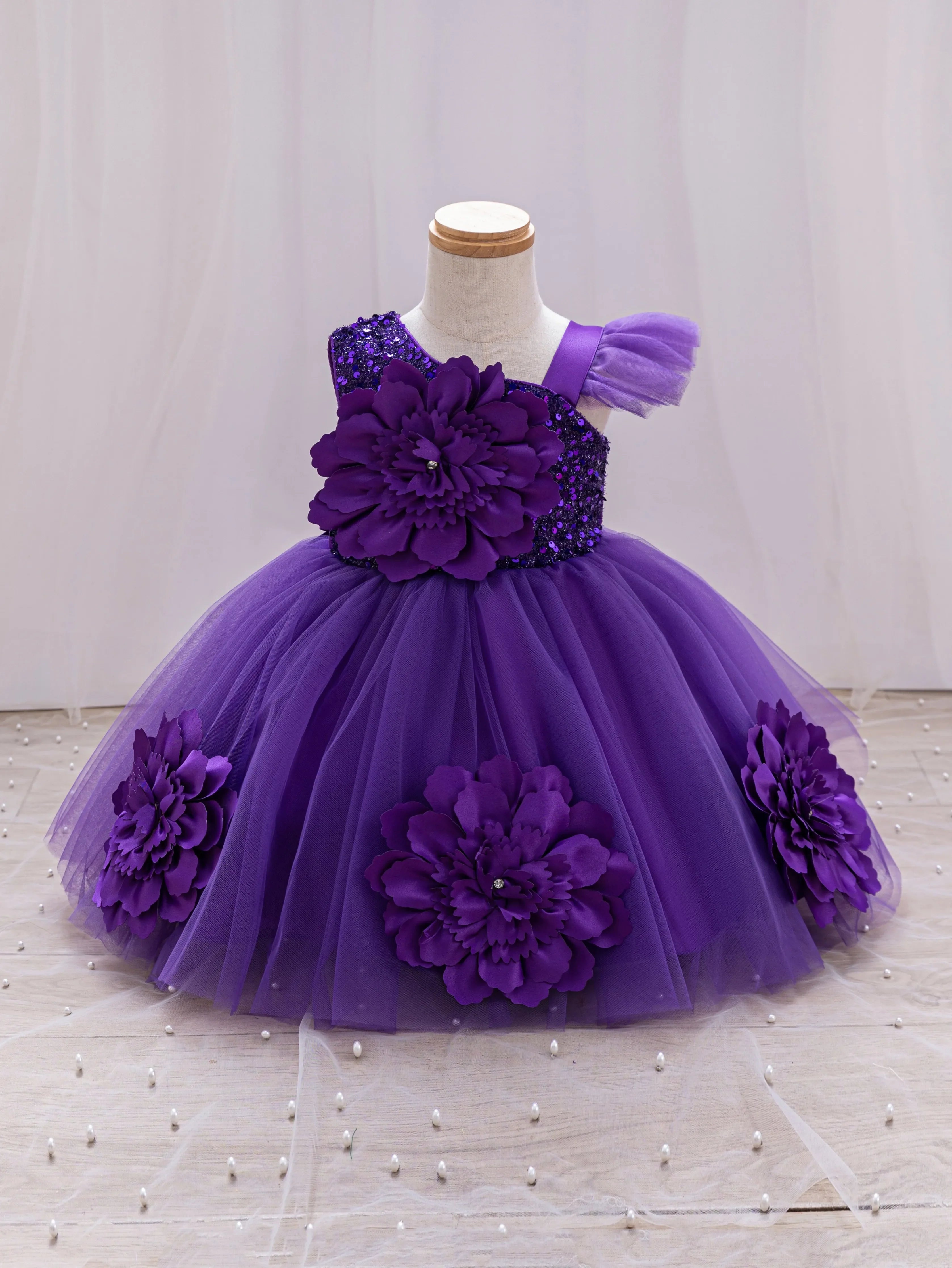Toddler &amp; Little Girls Birthday &amp; Party Butterfly Dress