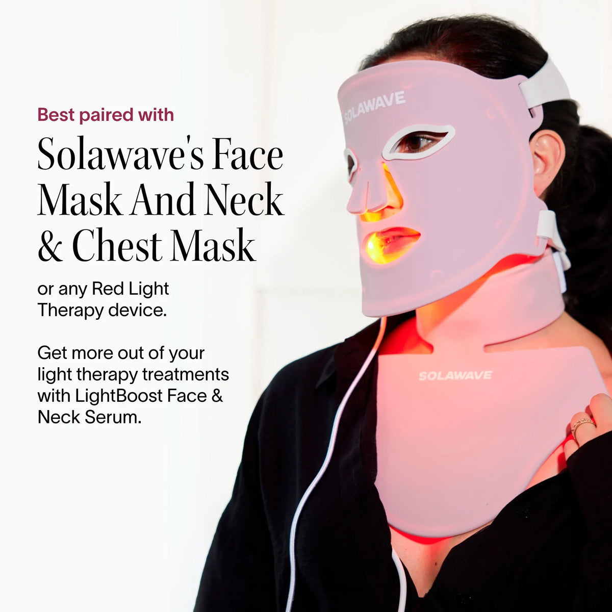 Light Therapy Boosting Face &amp; Neck Serum