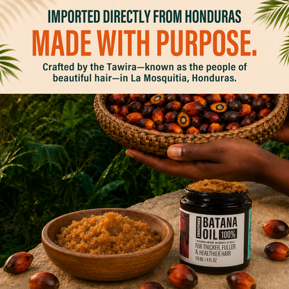 100% Unrefined Batana Oil 4oz