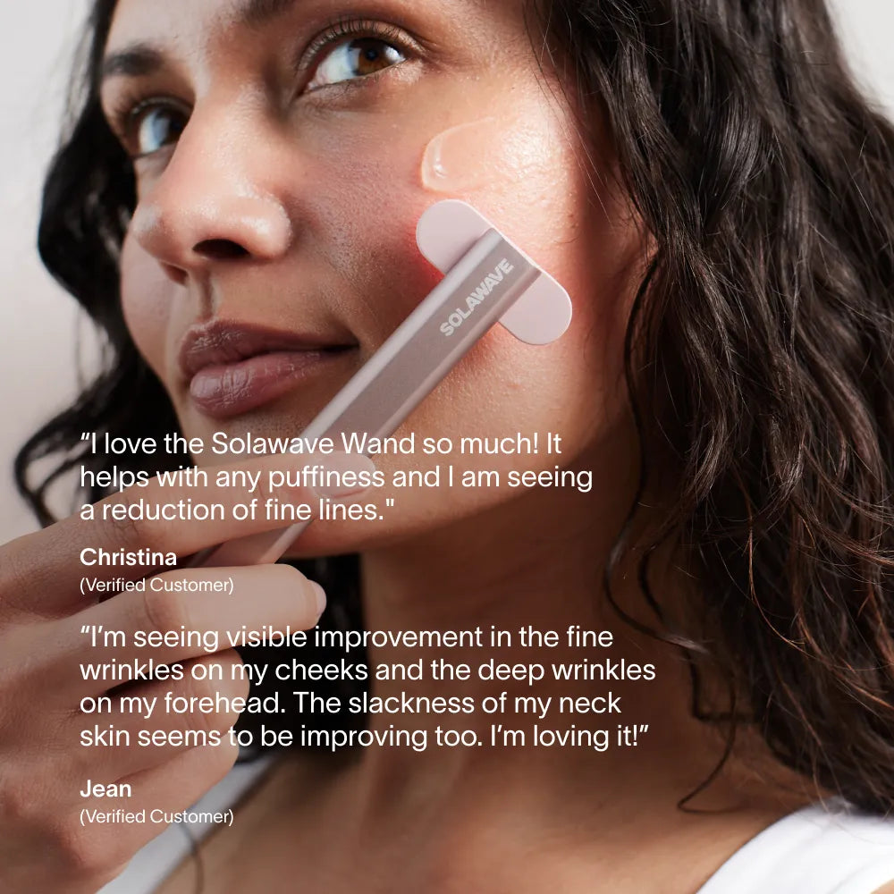 4-in-1 Red Light Therapy Wand &amp; Activating Serum Kit