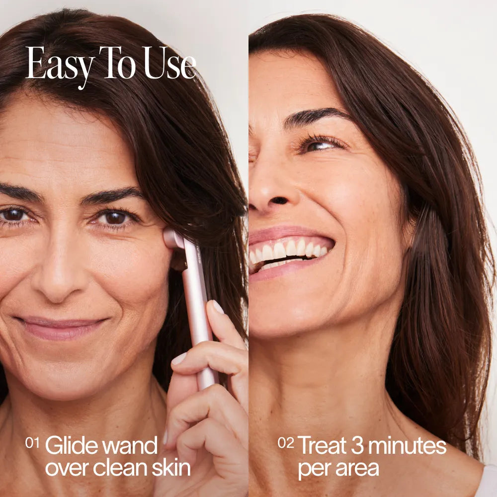 4-in-1 Red Light Therapy Wand &amp; Activating Serum Kit