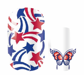 Red White &amp; Butterfly