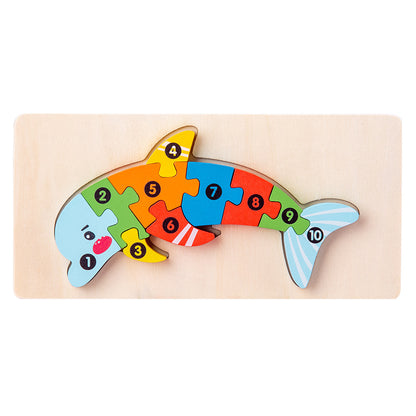 Wooden Educational Puzzle Toys for Kids (Wholesale)