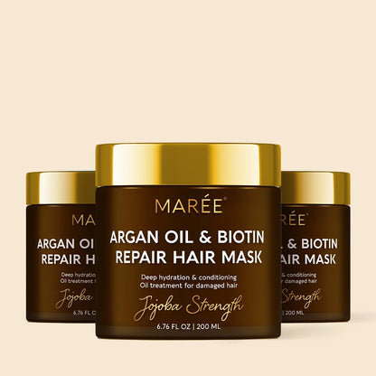 Argan Oil &amp; Biotin Hair Repair Mask