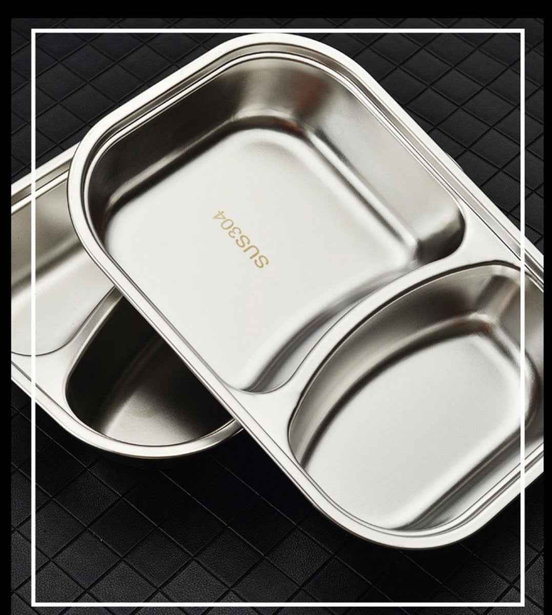 Bento Lunch Box – Includes Thermos Bag, Spoon &amp;  Chopsticks