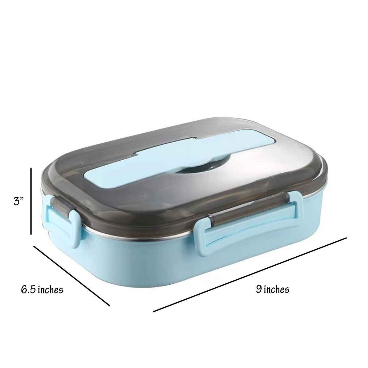 Bento Lunch Box – Includes Thermos Bag, Spoon &amp;  Chopsticks