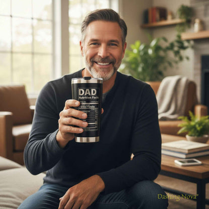 Best Dad Ever Tumbler 20oz Stainless Steel Father&