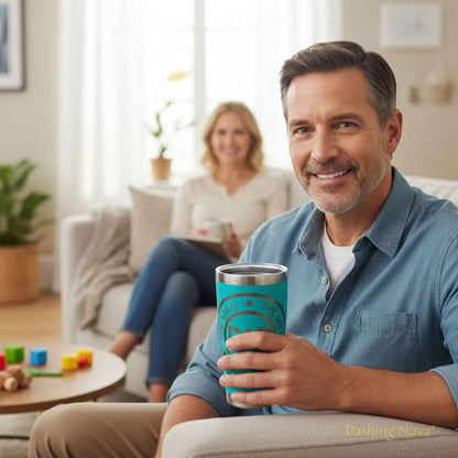 Best Dad Ever Tumbler 20oz Stainless Steel Father&