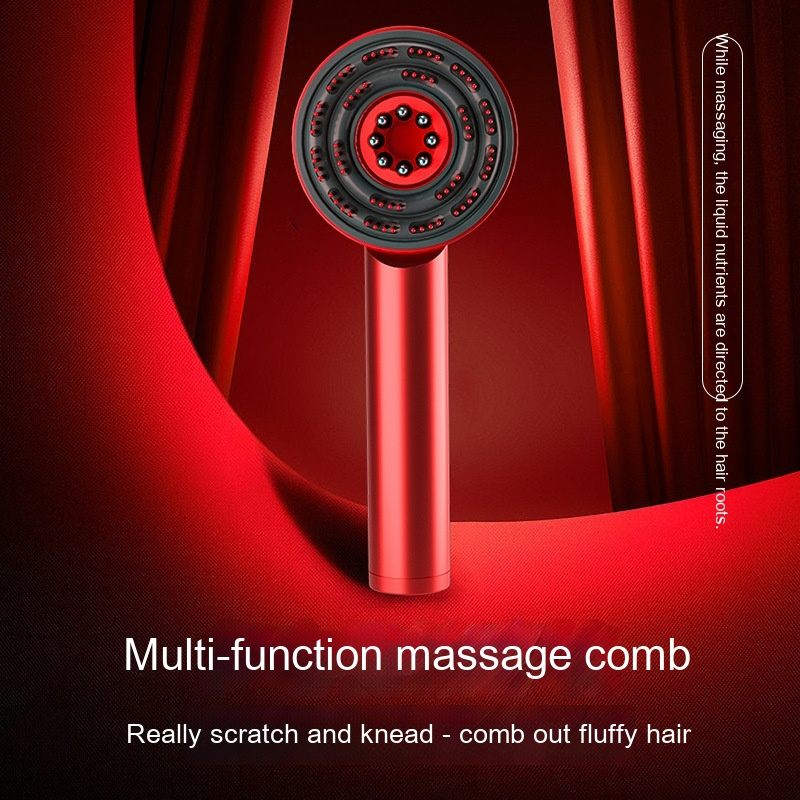 Comb Scalp Massager – Soft Bristle Hair &amp; Scalp Stimulator