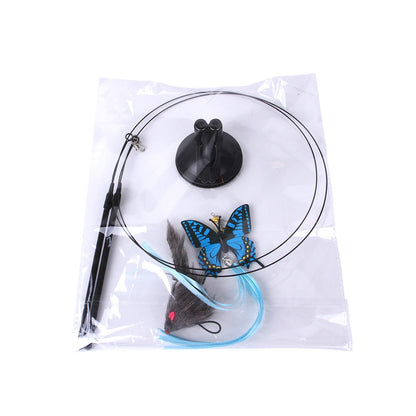 Cat Sucker Teaser Toy – Interactive Suction Cup Cat Toy
