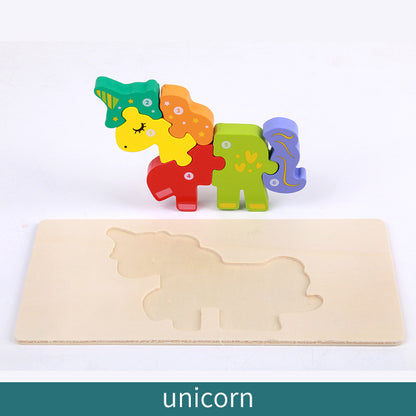 Wooden Educational Puzzle Toys for Kids (Wholesale)
