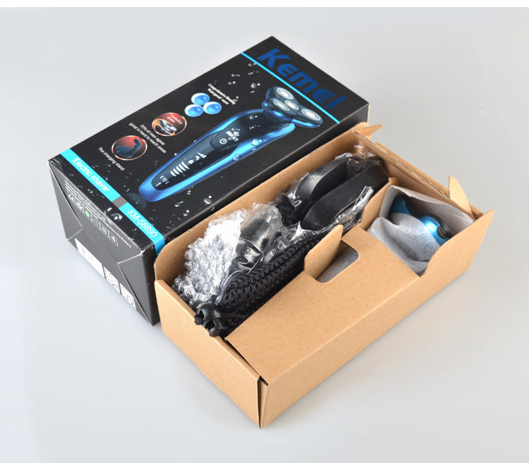 Kemei KM-58892 Multifunctional Waterproof Shaver