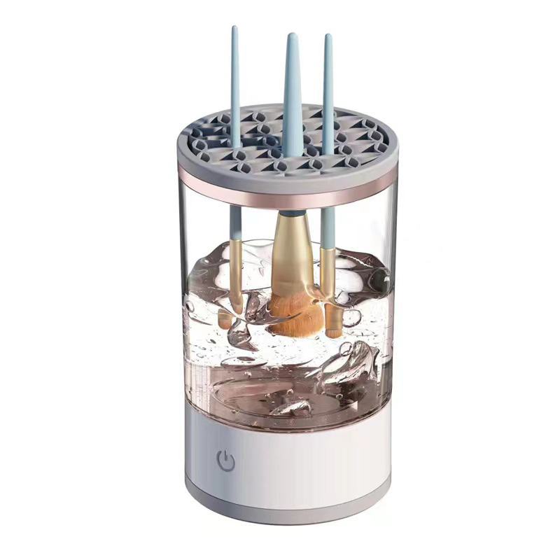 Rechargeable Makeup Brush Cleaner – Fast Electric Brush Washer
