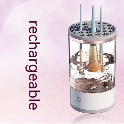 Rechargeable Makeup Brush Cleaner – Fast Electric Brush Washer