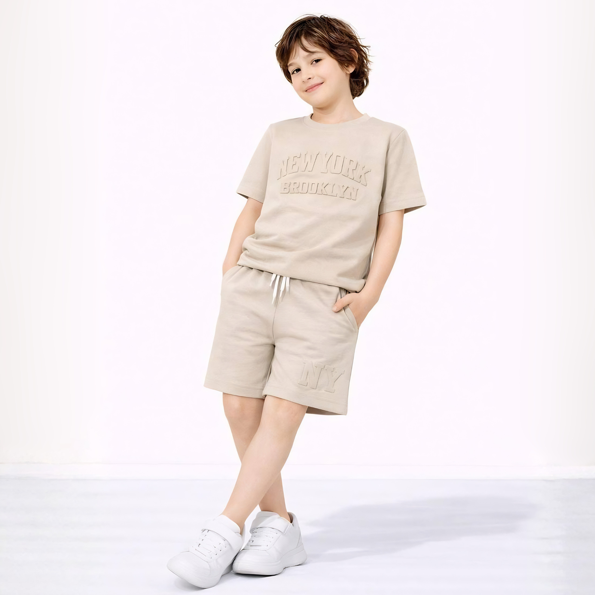 Downtown Boy Shorts Set
