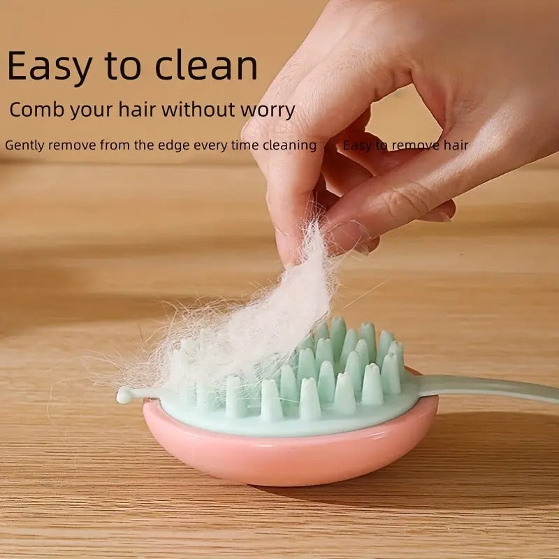 Silicone Pet Shampoo Brush for Dog and Cat Grooming