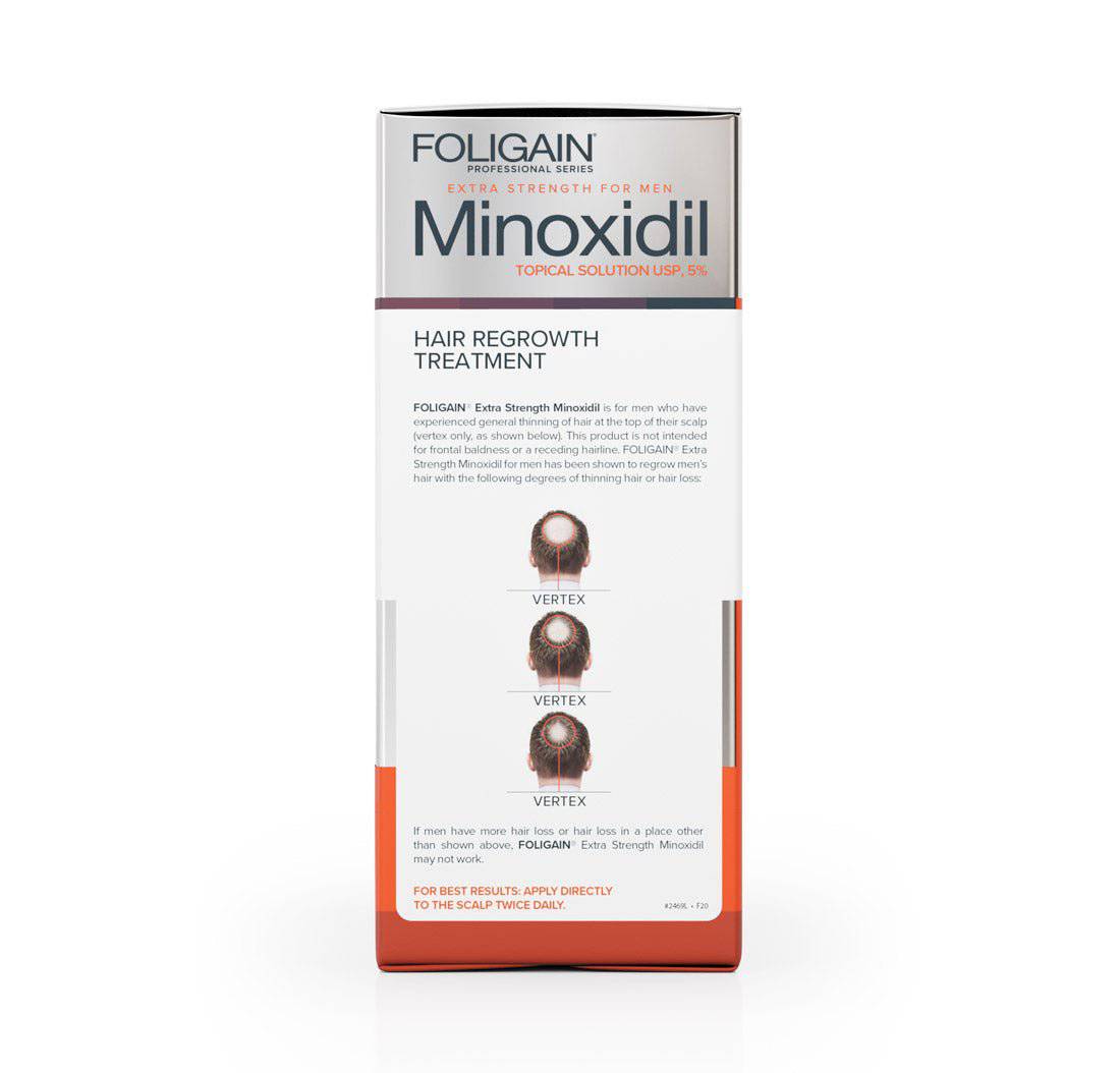 FOLIGAIN Minoxidil 5% three month supply for men&
