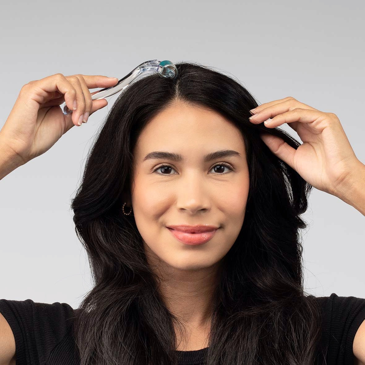 FOLIGAIN® Hair &amp; Scalp Roller with 540 Titanium 0.25 mm Needles