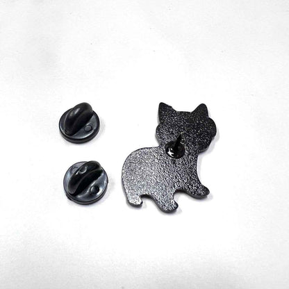 Corgi Enamel Pin featuring an adorable diving dog design for backpacks and everyday accessories.