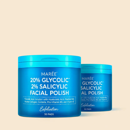 Glycolic &amp; Salicylic Acid Peel Pads