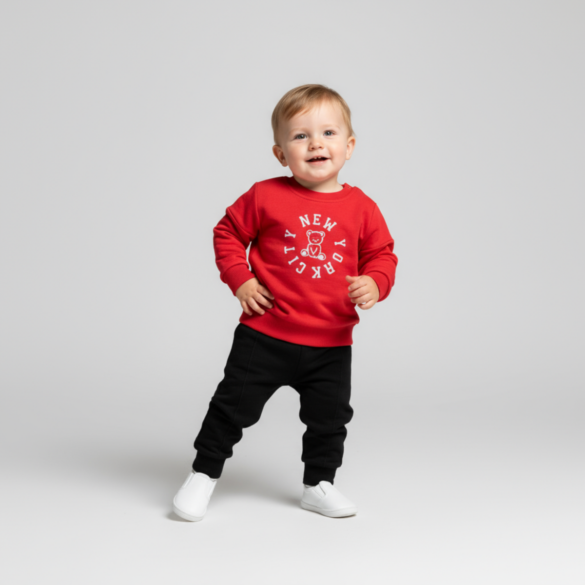NY Baby Cotton Joggers Set