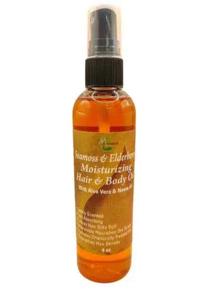 Seamoss &amp; Elderberry Moisturizing Hair Oil