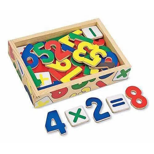 Melissa &amp; Doug - Wooden number magnets