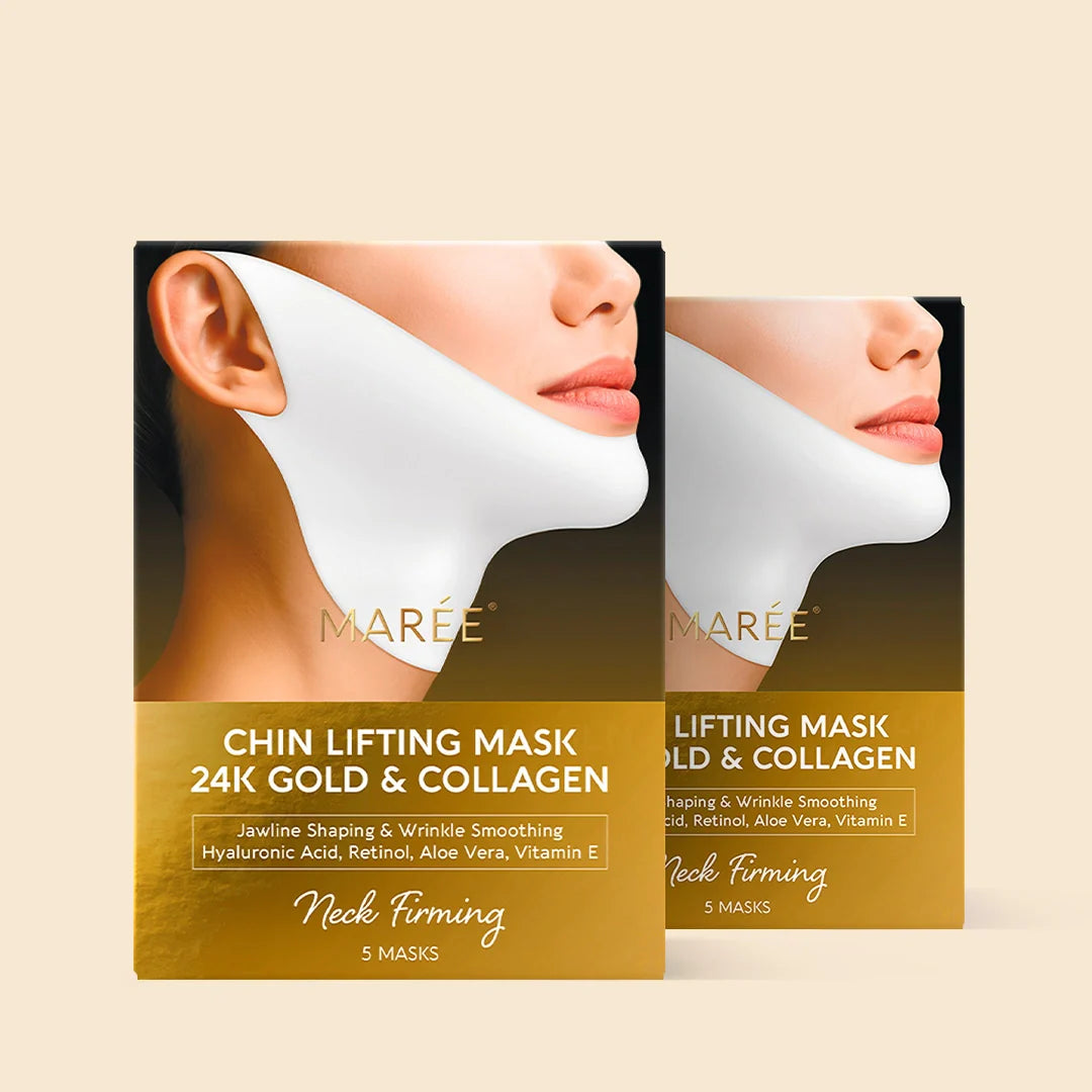 24K Gold Chin &amp; Jawline Lifting Mask