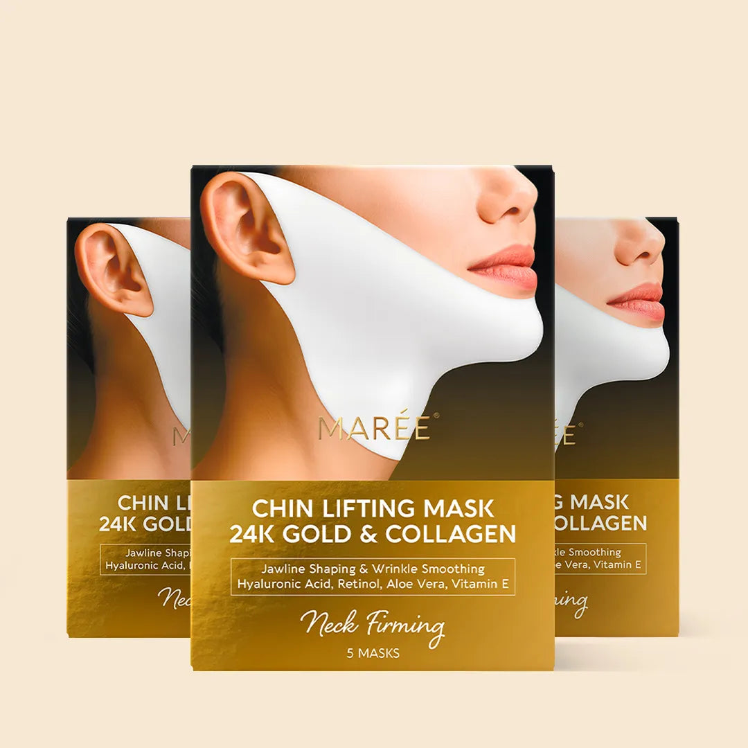 24K Gold Chin &amp; Jawline Lifting Mask
