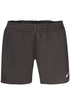 Black Nike shorts on a white background