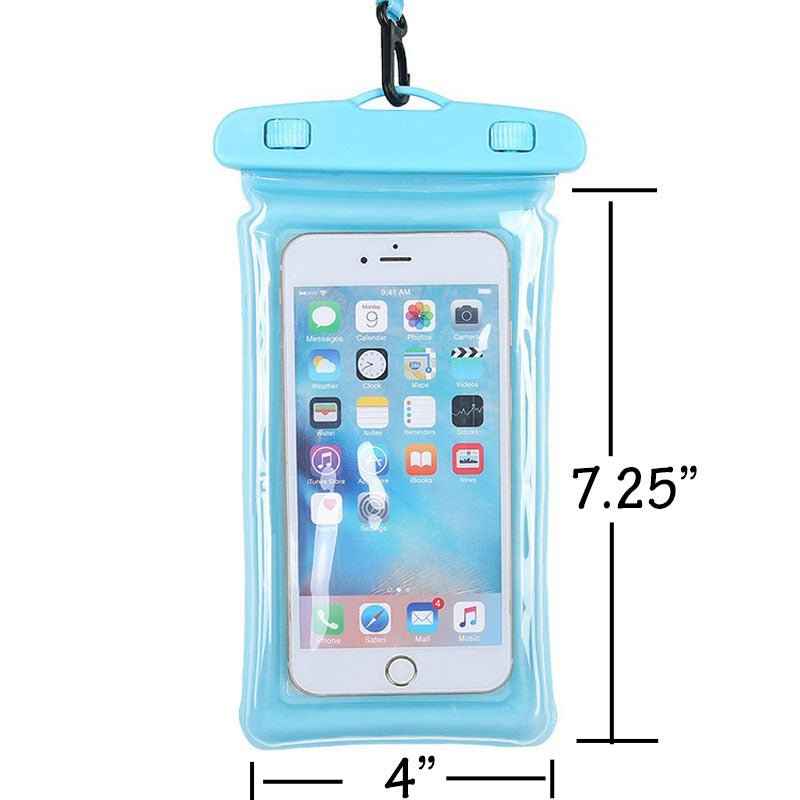 Waterproof Phone Pouch reusable smartphone protection accessory for beach holidays and poolside fun.